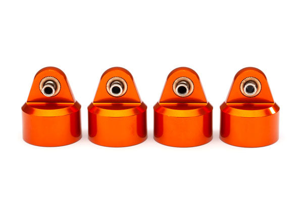 Traxxas 8964T Shock Cap Alum Gt-Maxx Orng