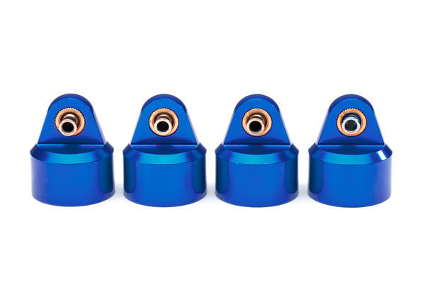 Traxxas 8964X Shock Cap Alum Gt-Maxx Blue