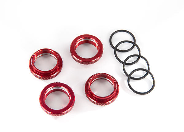 Traxxas 8968R Spring Rtnr Gt-Maxx Alum Red