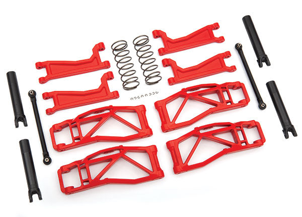 Traxxas 8995R Suspension Kit Widemaxx Red