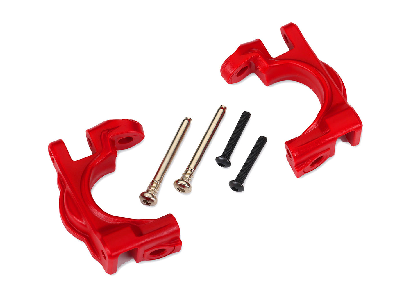 Traxxas 9032R Caster Blocks Red L&R