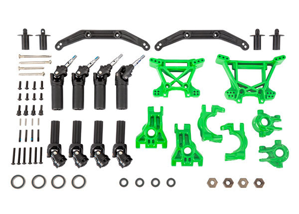 Traxxas 9080G Driveline & Suspension Kit Grn