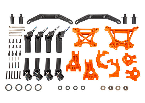 Traxxas 9080T Driveline & Suspension Kit Orng