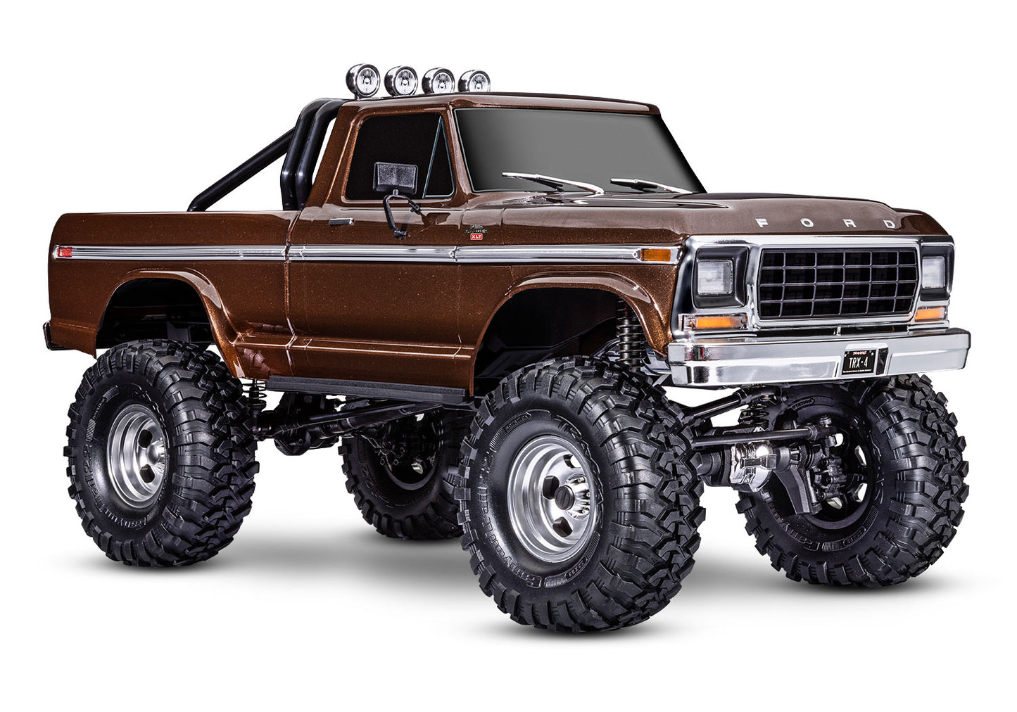 Traxxas 92046-4-Brwn Trx-4 High Trail 79 F150 Truck