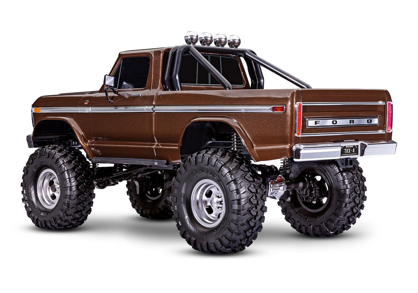 Traxxas 92046-4-Brwn Trx-4 High Trail 79 F150 Truck
