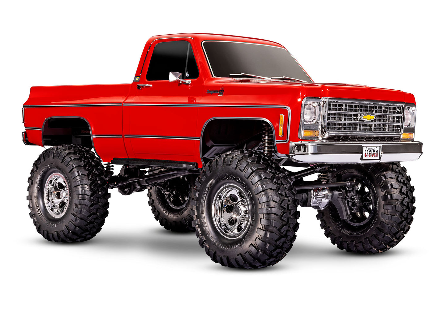 Traxxas 92056-4-Red Trx-4 High Trail 79 K10 Truck
