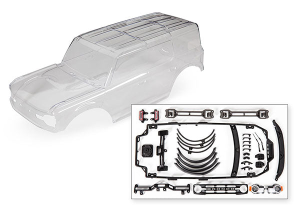 Traxxas 9211 Body Bronco 2021 Clear
