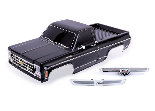 Traxxas 9212X Body 79 K10 Truck Complete Black