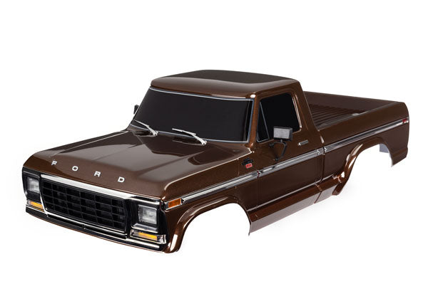 Traxxas 9230-Brwn Body Ford F-150 Cmplt Brown