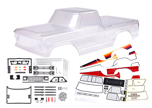 Traxxas 9230 Body Trx-4 F-150 Clear/Decals