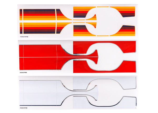 Traxxas 9298 Decal Sheets F-150 Red Wht Freewheel
