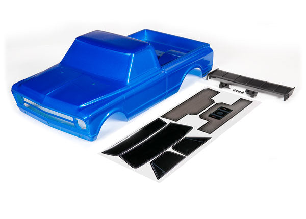 Traxxas 9411X Body C10 Blue Includes Wing And Decals