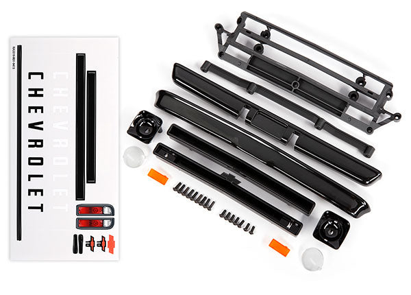 Traxxas 9415 Body Accessories C10 Black