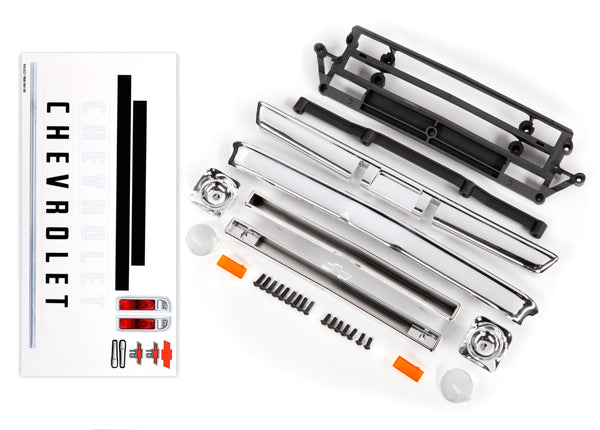Traxxas 9415R Body Accessories C10 Chrome