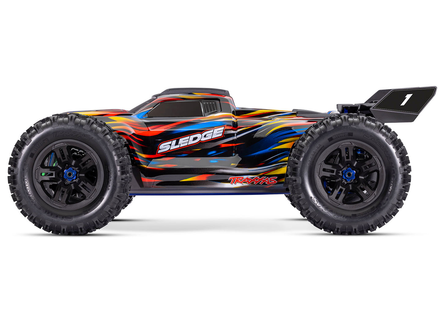 Traxxas 95076-4-Blue 1/8 Sledge 4Wd Off-Road Truck