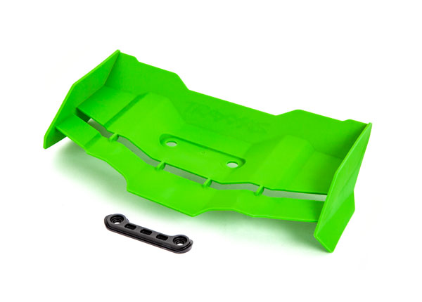 Traxxas 9517G Wing/Wing Washer Grn