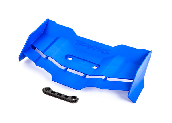 Traxxas 9517X Wing/Wing Washer Blue