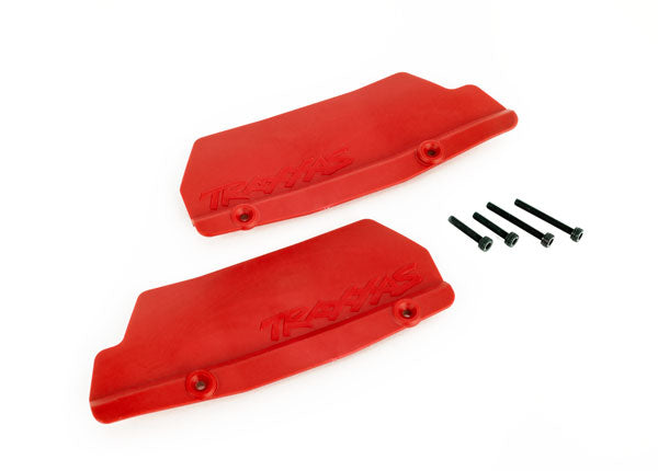 Traxxas 9519R Mud Guards Rear Red