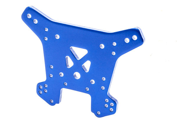 Traxxas 9538 Shock Tower Rear Alum Blue