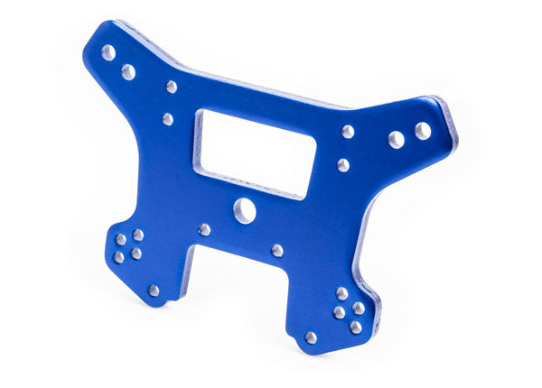 Traxxas 9539 Shock Tower Frnt Alum Blue