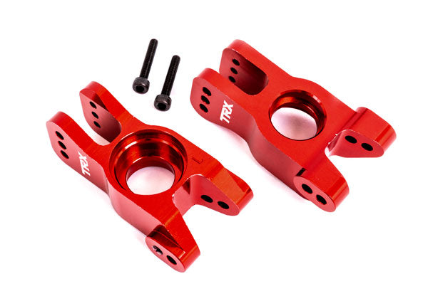 Traxxas 9552R Carrier Stub Axle Alum Red L/R