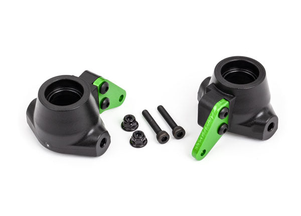 Traxxas 9637G Steering Block Arm Alum Grn