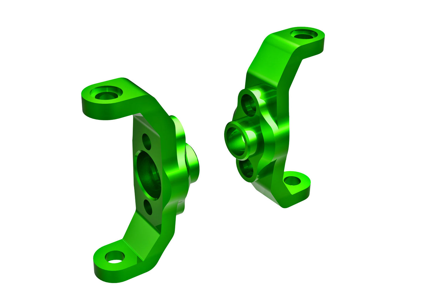 Traxxas 9733-Grn Caster Blocks (L&R) Grn