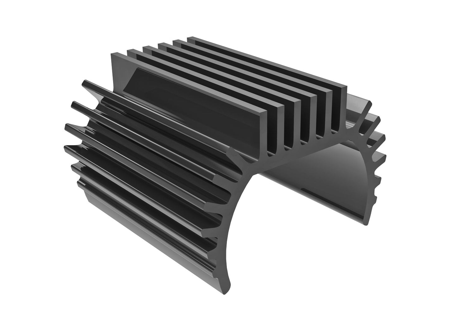 Traxxas 9793-Gray Heat Sink 87T Motor Drk Titan