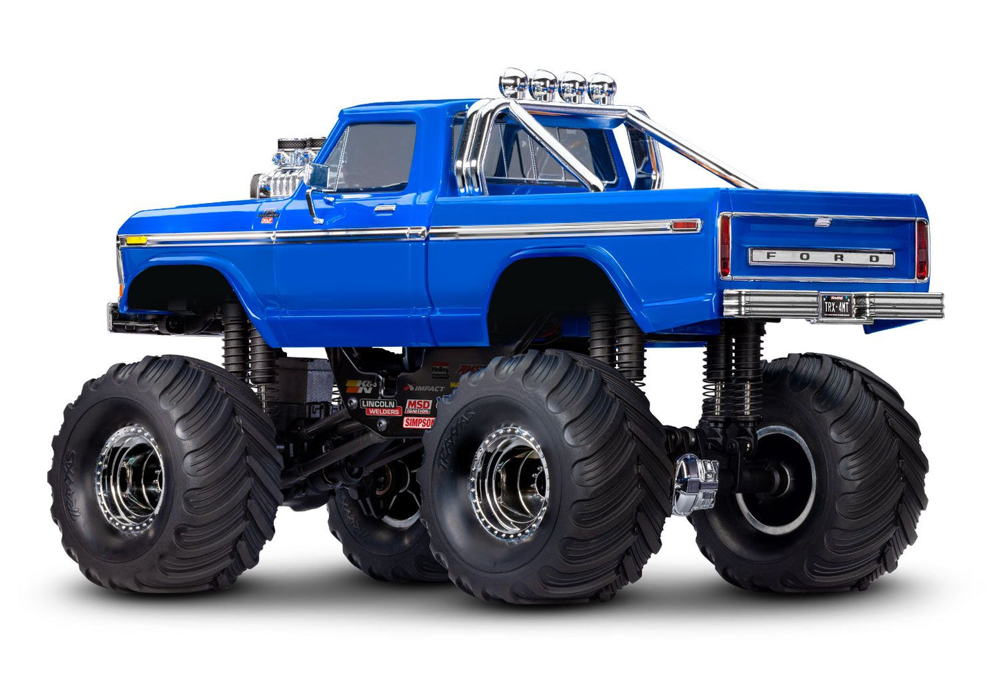 TRAXXAS 98044-1-BLUE TRX-4MT Ford F-150 Monster Truck BLUE