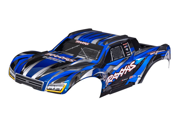 Traxxas 10211-Blue Body Maxx Slash Blue W/Decals