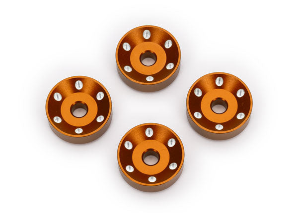 Traxxas 10257-Orng Wheel Washers Alum Orng