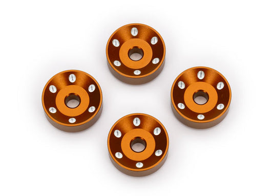 Traxxas 10257-Orng Wheel Washers Alum Orng