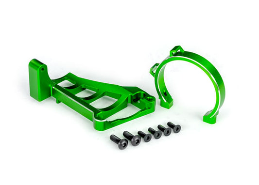 Traxxas 10262-Grn Motor Mounts Grn Alum For 3483