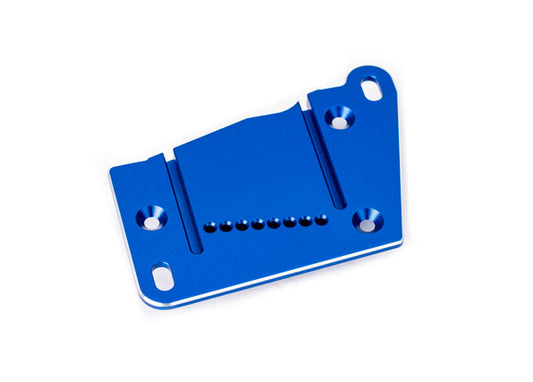 Traxxas 10263-Blue Motor Plate Alum Blue