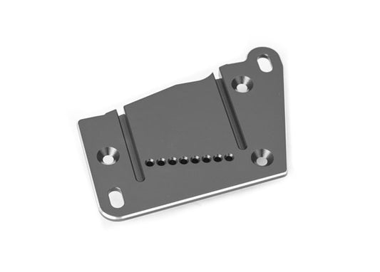 Traxxas 10263-Gray Motor Plate Alum Gray