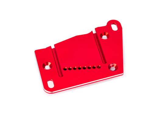 Traxxas 10263-Red Motor Plate Alum Red
