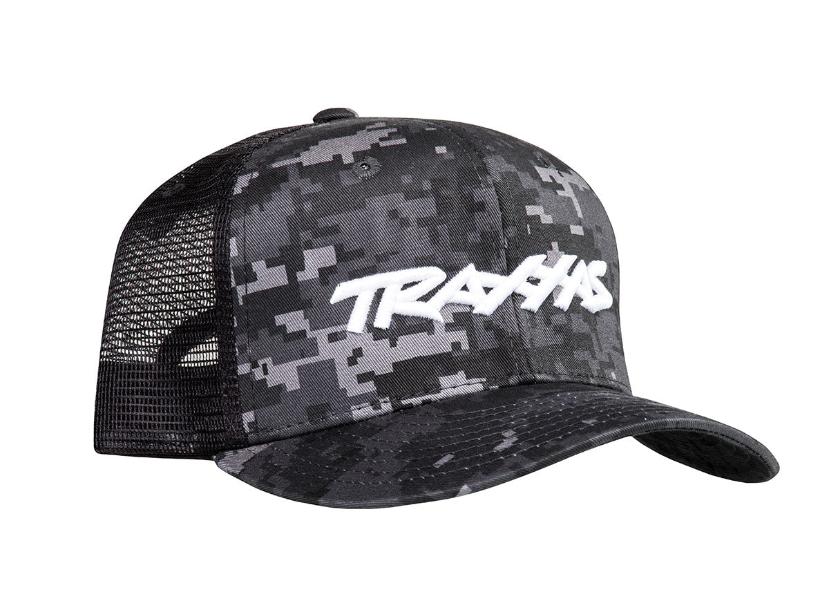 Traxxas 1182-Camo Traxxas Logo Hat Curve Bill Ca