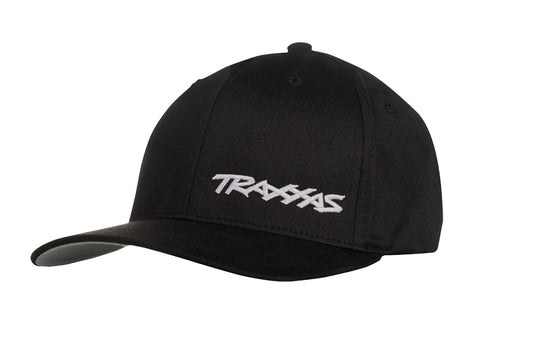 Traxxas 1187-Blw-Lxl Flex Hat Curve Bill Blk/Wht Lx