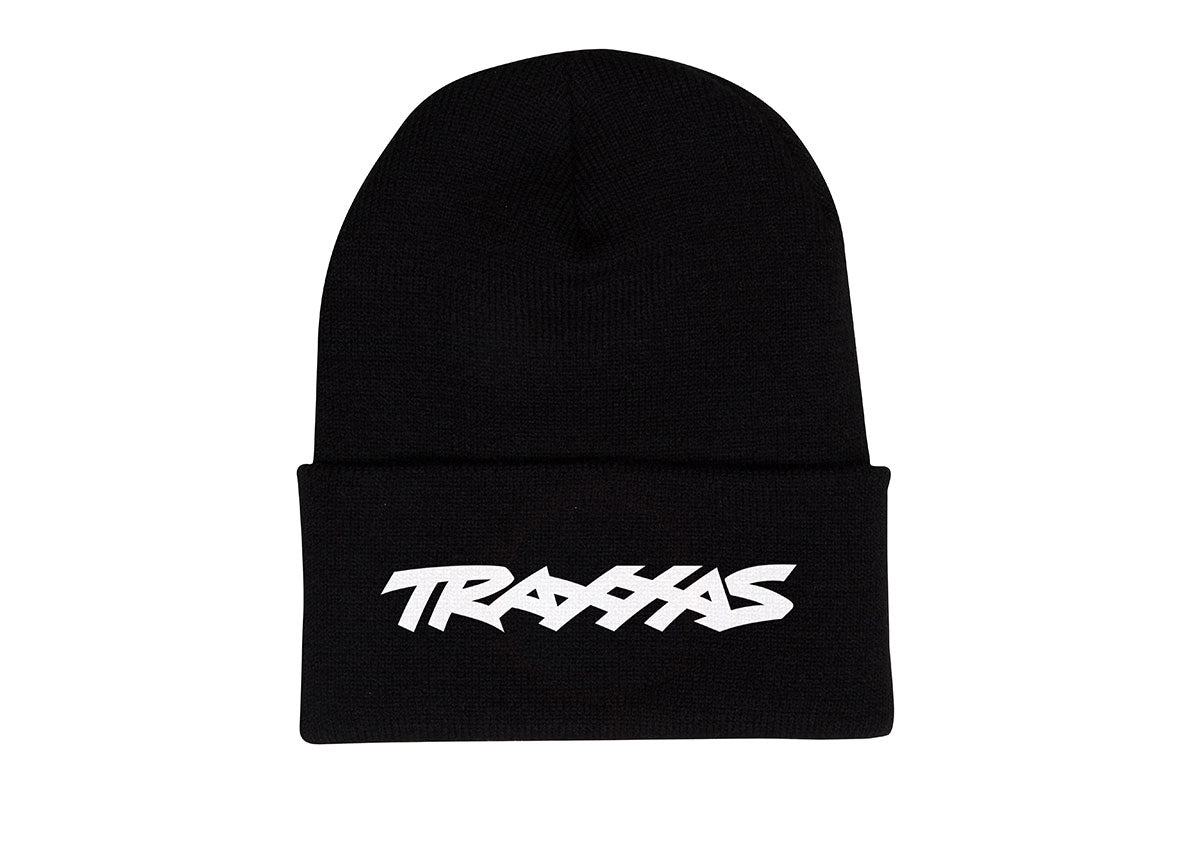Traxxas 1189-Blk-Jr Traxxas Fold Beanie Youth Blk
