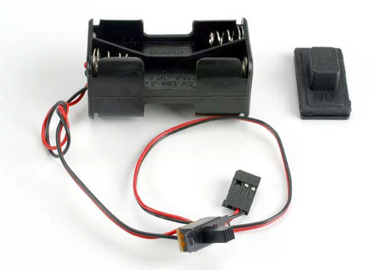 Traxxas 1523 Batt Holder/Switch/Cover