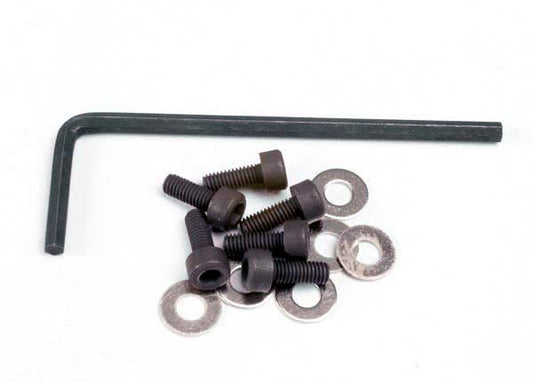 Traxxas 1552 Screws Cap-Head 3X8 W/Washers