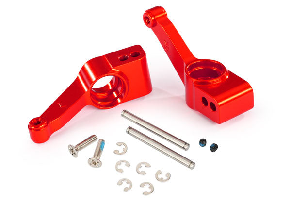 Traxxas 1952A Stub Axle Carrier Red Rear