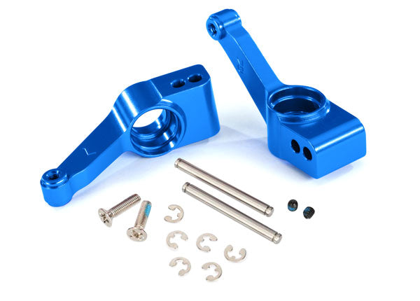 Traxxas 1952X Stub Axle Carrier Blue Rear