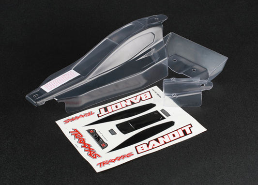 Traxxas 2417 Body, Bandit Clear Decal Sheet