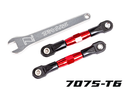 Traxxas 2443R Camber Links Rear Red