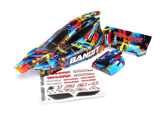 Traxxas 2448 Body Bandit Rnr Decals Applied