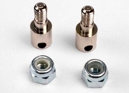 Traxxas 3180 Rod Guides/3Mm Nylon Locknuts