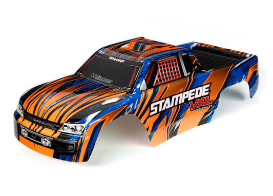 Traxxas 3620T Stmpd Vxl, Body, Org/Blu