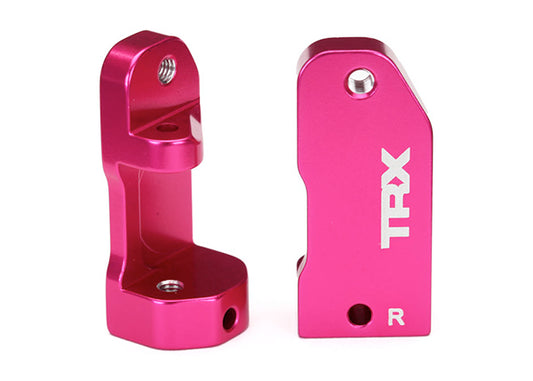 Traxxas 3632P Caster Block Aluminum Pink 30D