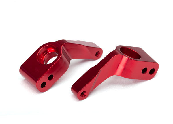 Traxxas 3652X Stub Axle Carrier Aluminum Red